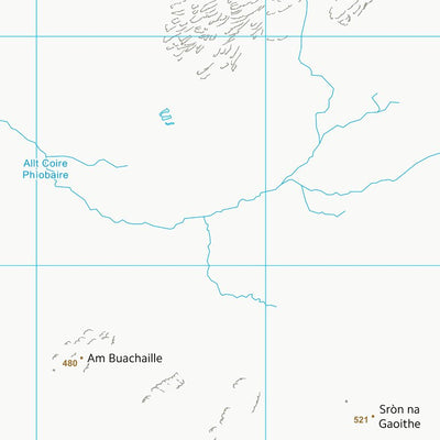 UK Topographic Maps Highland (NN79) digital map