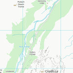 UK Topographic Maps Highland (NN79) digital map