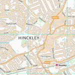 UK Topographic Maps Hinckley and Bosworth District (B) (SP49) digital map