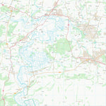 UK Topographic Maps Horsham District (TQ01) digital map