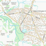 UK Topographic Maps Horsham District (TQ01) digital map