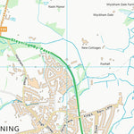 UK Topographic Maps Horsham District (TQ11) digital map