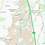 UK Topographic Maps Horsham District (TQ12) digital map