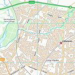 UK Topographic Maps Horsham District (TQ13) digital map