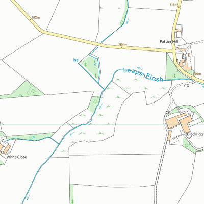 UK Topographic Maps Houghton and Irthington Ward 1 (1:10,000) digital map