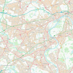 UK Topographic Maps Hounslow London Boro (TQ17) digital map