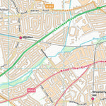 UK Topographic Maps Hounslow London Boro (TQ17) digital map
