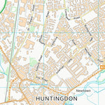 UK Topographic Maps Huntingdonshire District (TL27) digital map