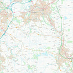 UK Topographic Maps Hyndburn District (B) (SD72) digital map