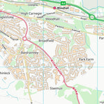 UK Topographic Maps Inverclyde (NS37) digital map