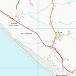 UK Topographic Maps Isle of Wight (SZ47) digital map