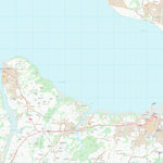 UK Topographic Maps Isle of Wight (SZ59) digital map