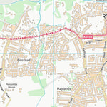 UK Topographic Maps Isle of Wight (SZ59) digital map