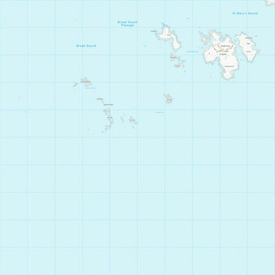 UK Topographic Maps Isles of Scilly (SV80) digital map