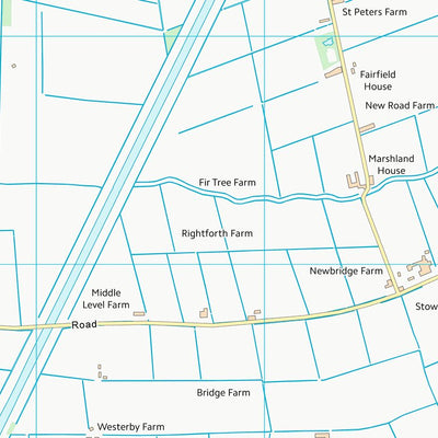 UK Topographic Maps King's Lynn and West Norfolk District (B) (TF50) digital map