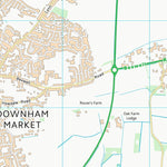 UK Topographic Maps King's Lynn and West Norfolk District (B) (TF60) digital map
