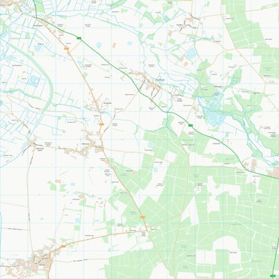 UK Topographic Maps King's Lynn and West Norfolk District (B) (TL79) digital map