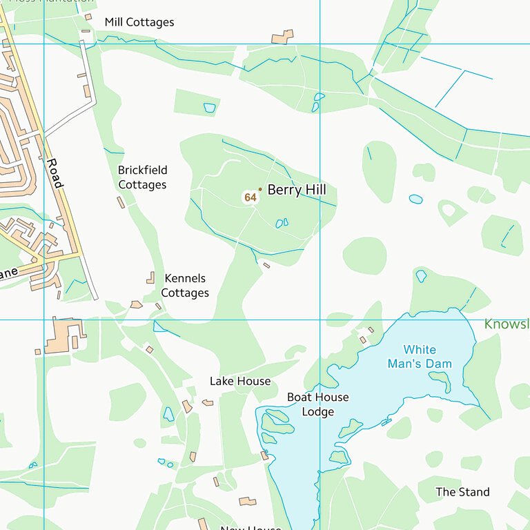 Knowsley District (B) (SJ49) Map by UK Topographic Maps | Avenza Maps
