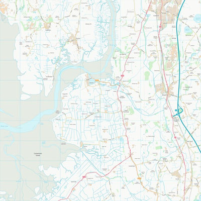 UK Topographic Maps Lancaster District (B) (SD45) digital map