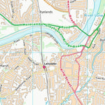 UK Topographic Maps Lancaster District (B) (SD46) digital map