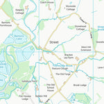 UK Topographic Maps Lancaster District (B) (SD55) digital map
