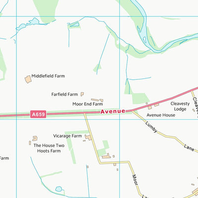 UK Topographic Maps Leeds District (B) (SE34) digital map