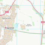 UK Topographic Maps Leeds District (B) (SE43) digital map