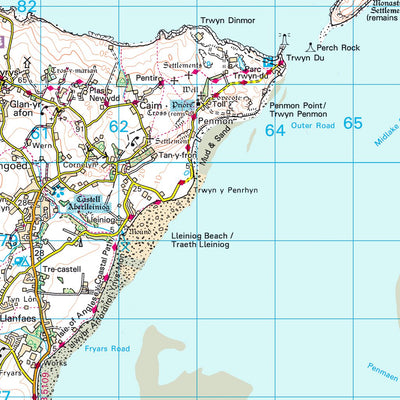 UK Topographic Maps Legbourne Ward 1 (1:50,000) digital map