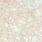 UK Topographic Maps Lewisham London Boro (TQ37) digital map