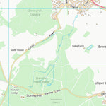 UK Topographic Maps Lichfield District (SK01) digital map