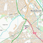 UK Topographic Maps Lichfield District (SK01) digital map