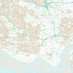 UK Topographic Maps Liverpool District (B) (SJ48) digital map