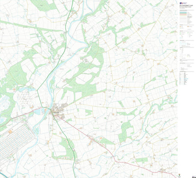 UK Topographic Maps Longtown Ward 2 (1:10,000) digital map