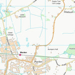 UK Topographic Maps Maidstone District (B) (TQ74) digital map