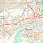 UK Topographic Maps Maidstone District (B) (TQ75) digital map