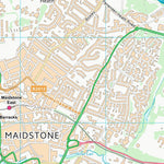 UK Topographic Maps Maidstone District (B) (TQ75) digital map