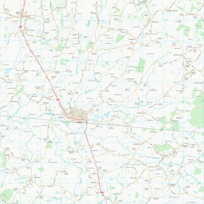UK Topographic Maps Maidstone District (B) (TQ84) digital map