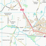 UK Topographic Maps Maidstone District (B) (TQ84) digital map