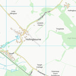 UK Topographic Maps Maidstone District (B) (TQ85) digital map