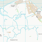 UK Topographic Maps Maldon District (B) (TL90) digital map