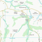 UK Topographic Maps Malvern Hills District (SO66) digital map
