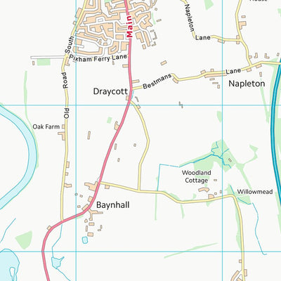 UK Topographic Maps Malvern Hills District (SO84) digital map