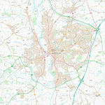 UK Topographic Maps Malvern Hills District (SO85) digital map