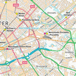 UK Topographic Maps Manchester District (B) (SJ89) digital map