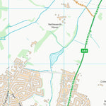 UK Topographic Maps Mansfield District (SK56) digital map