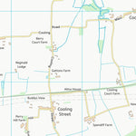 UK Topographic Maps Medway (B) (TQ77) digital map