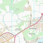 UK Topographic Maps Medway (B) (TQ77) digital map