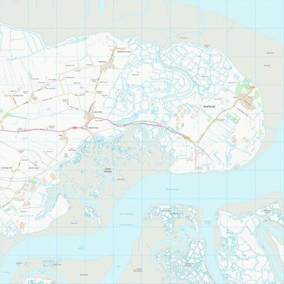 UK Topographic Maps Medway (B) (TQ87) digital map