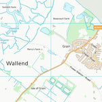 UK Topographic Maps Medway (B) (TQ87) digital map