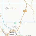 UK Topographic Maps Melton District (B) (SK71) digital map